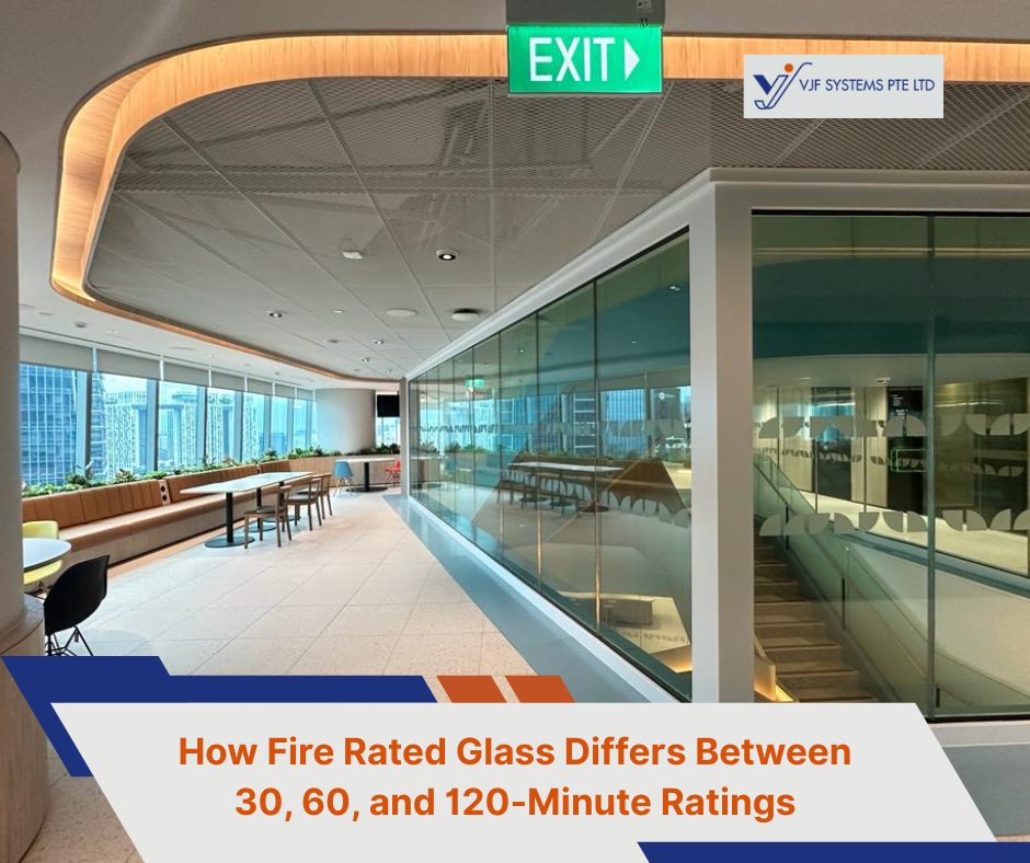 How Fire Rated Glass Differs Between 20, 60, 90 and 120-Minute Ratings