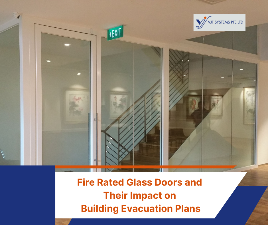 Fire rated glass doors and their impact on building evacuation plans